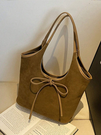 Florence | Elegante Hobo Tasche für Damen Wildlederoptik