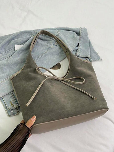Florence | Elegante Hobo Tasche für Damen Wildlederoptik