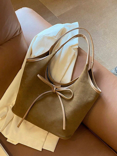 Florence | Elegante Hobo Tasche für Damen Wildlederoptik