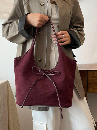 Florence | Elegante Hobo Tasche für Damen Wildlederoptik