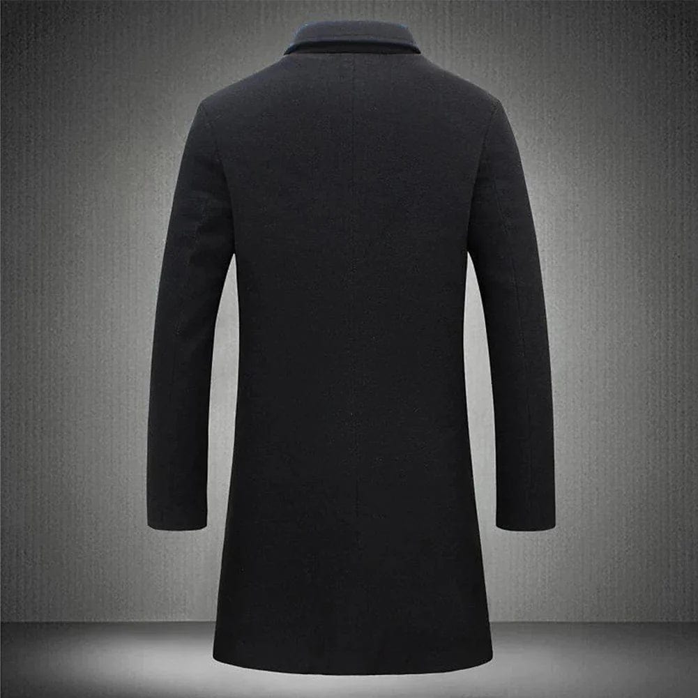 Franz | Eleganter Wollmantel für Herren Winter 5