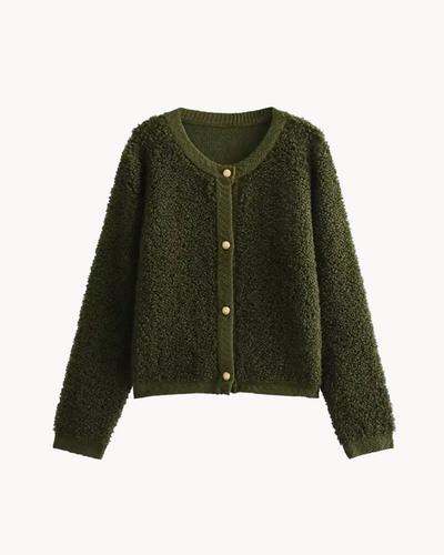 OELLE – Cardigan mit Vintage Knöpfen