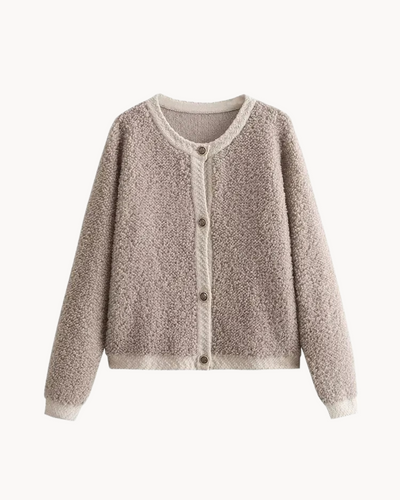 OELLE – Cardigan mit Vintage Knöpfen