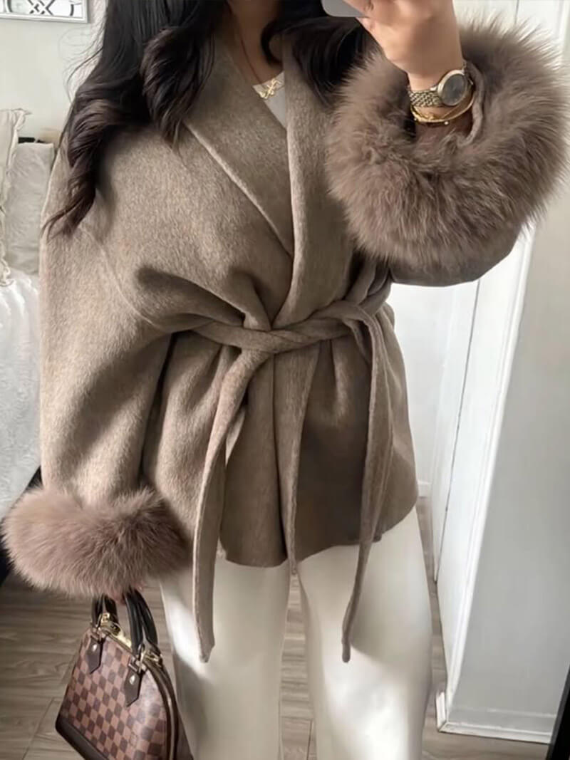 Grace | Elegante Kunstpelzjacke für Damen Herbst-Winter