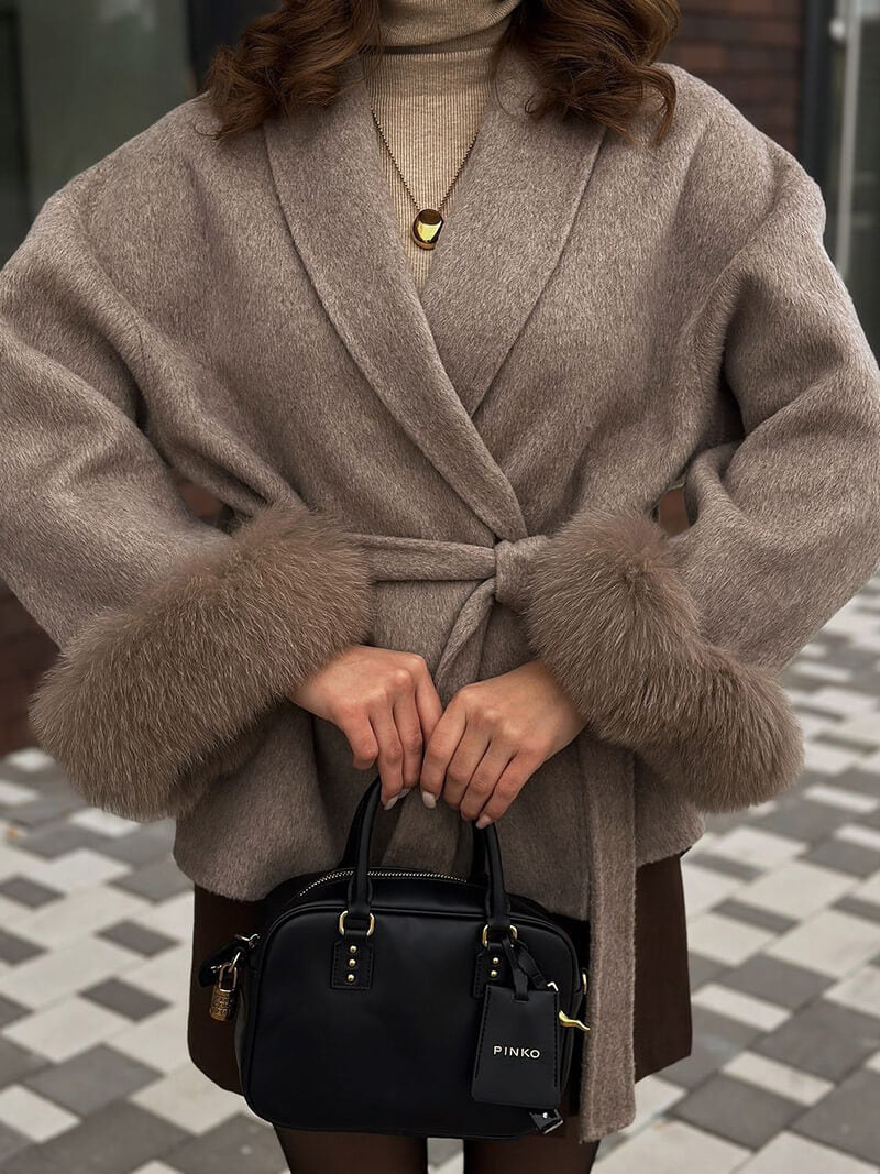 Grace | Elegante Kunstpelzjacke für Damen Herbst-Winter