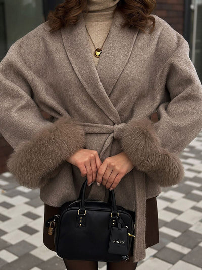 Grace | Elegante Kunstpelzjacke für Damen Herbst-Winter