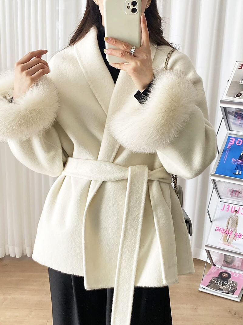 Grace | Elegante Kunstpelzjacke für Damen Herbst-Winter