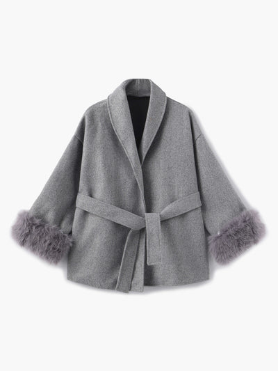 Grace | Elegante Kunstpelzjacke für Damen Herbst-Winter