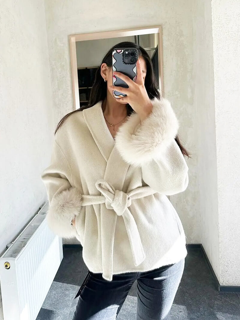 Grace | Elegante Kunstpelzjacke für Damen Herbst-Winter