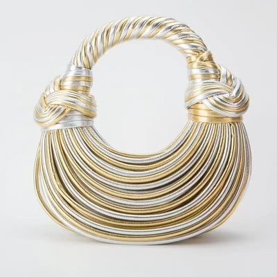 SOFIE Clutch mit Rope-Detail