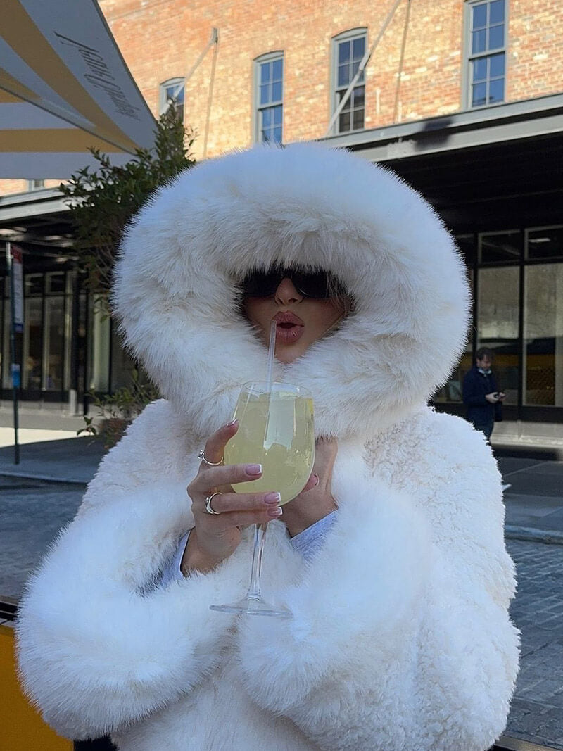 Hannah | Elegante Kunstpelzjacke für Damen Winter 7