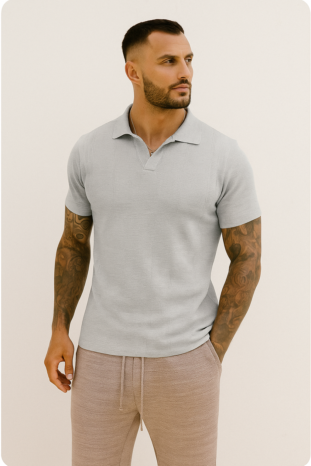 FINN | Poloshirt Stehkragen