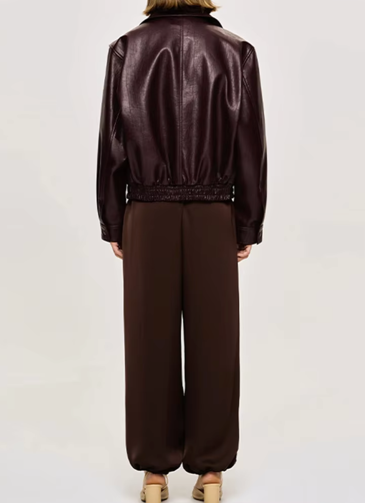 Liora Freizeitjacke mit O-Ausschnitt & Taschen