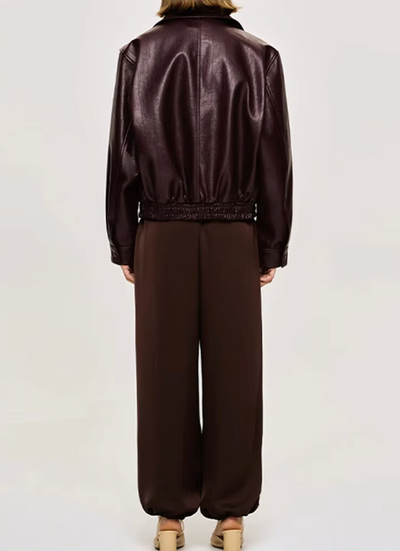 Liora Freizeitjacke mit O-Ausschnitt & Taschen