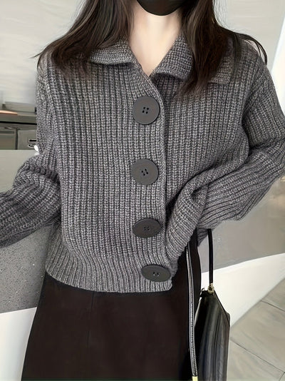Isla | Elegante Strickjacke Damen lang für jeden Anlass