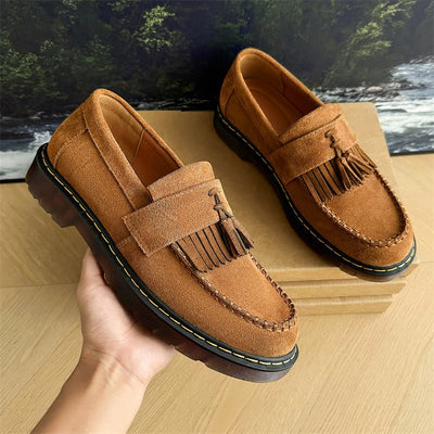 Jack | Eleganter Wildleder-Loafer für Herren mit Quasten
