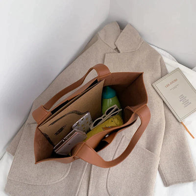 Jaimy | Elegante Handtasche für Damen aus Leder hochwertig