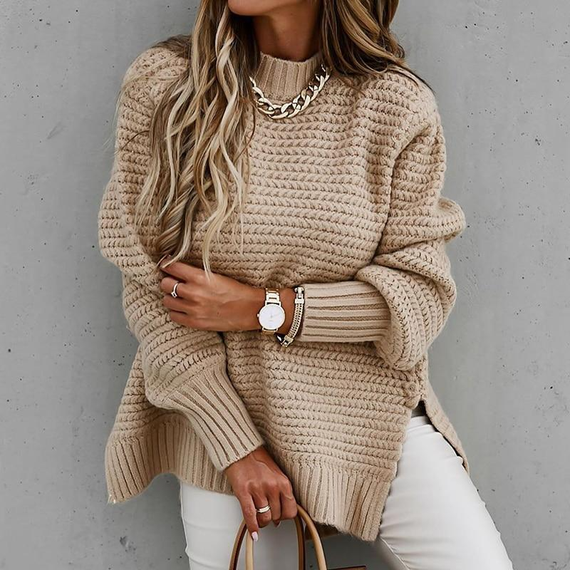 Juliana | Eleganter Strickpullover für Damen Baumwolle