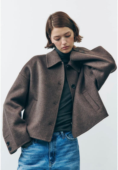 Kharla | Gemütlicher Oversized-Mantel für Damen Winter