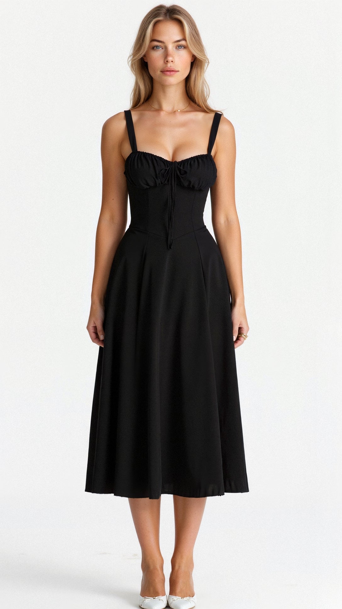 Kiana | Elegantes Midikleid für Damen figurbetont