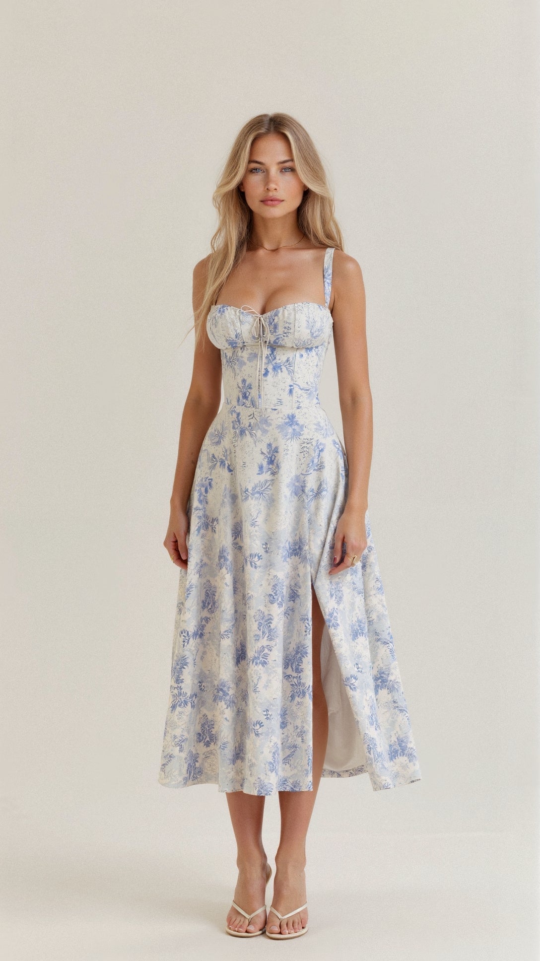 Kiana | Elegantes Midikleid für Damen figurbetont