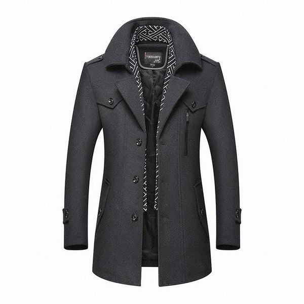 Klaus | Elegante Wildlederjacke für Herren Winter 0