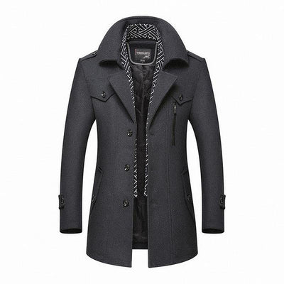 Klaus | Elegante Wildlederjacke für Herren Winter 0