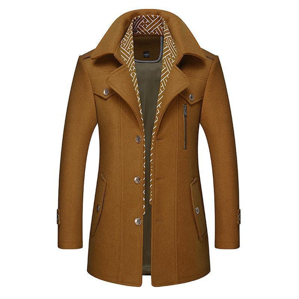 Klaus | Elegante Wildlederjacke für Herren Winter 3