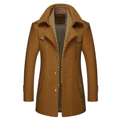 Klaus | Elegante Wildlederjacke für Herren Winter 3