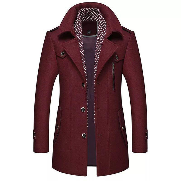 Klaus | Elegante Wildlederjacke für Herren Winter 4