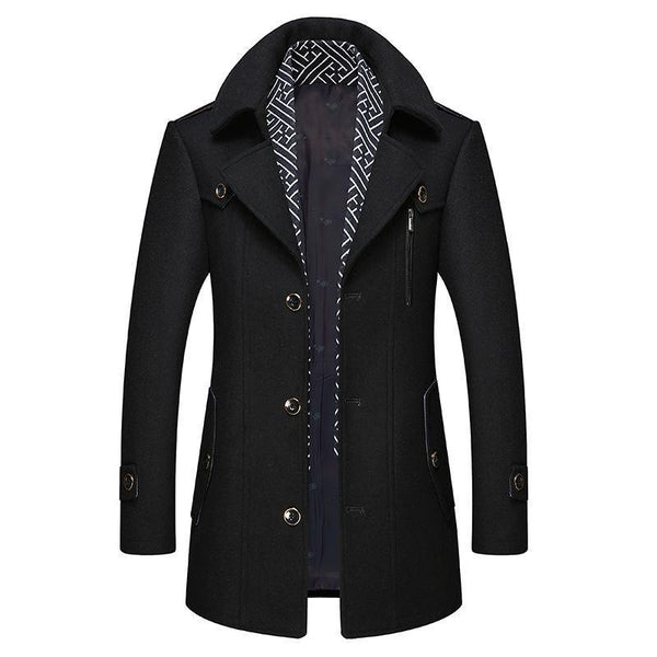 Klaus | Elegante Wildlederjacke für Herren Winter 5