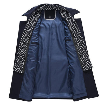Klaus | Elegante Wildlederjacke für Herren Winter 6