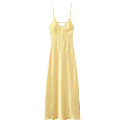 Sommerkleid Damen aus Satin