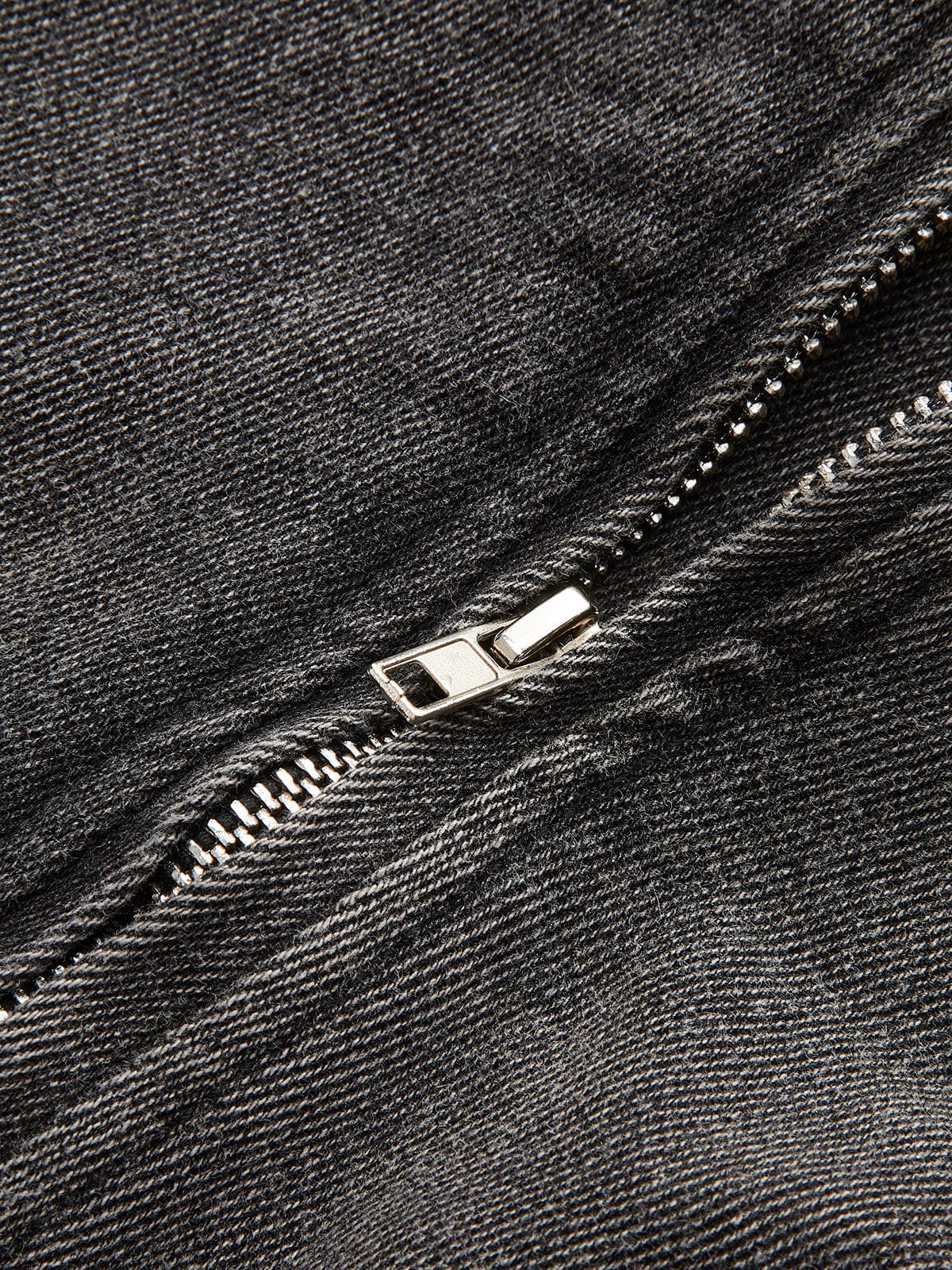 Lara | Coole Cropped Bikerjacke für Damen Denim 2