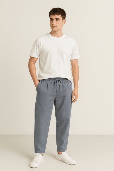 Laurentius | Lässige Freizeithose für Herren mit Kordelzug