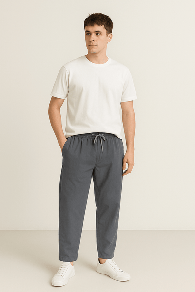 Laurentius | Lässige Freizeithose für Herren mit Kordelzug
