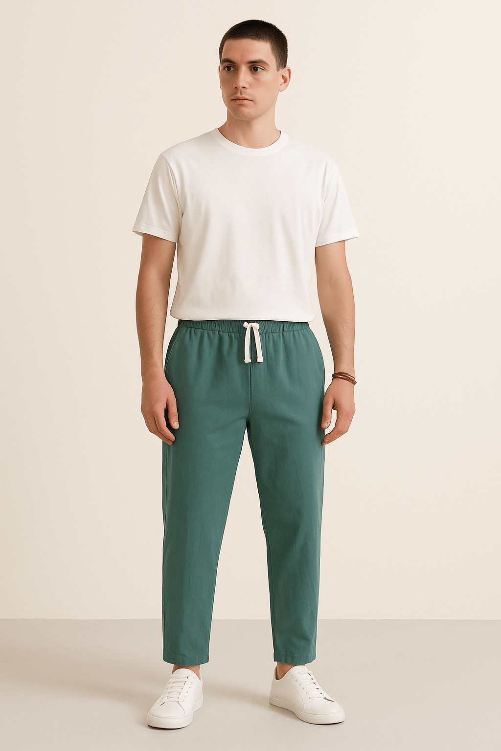 Laurentius | Lässige Freizeithose für Herren mit Kordelzug