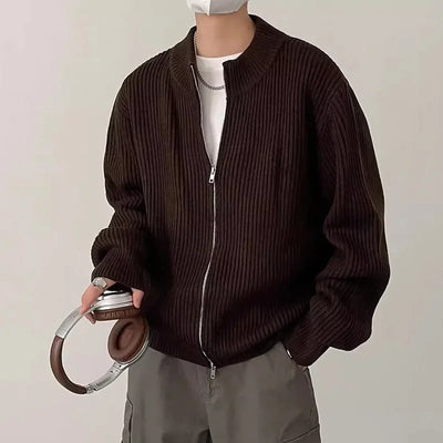 Leo | Lässiger Strickpullover für Herren Herbst-Winter