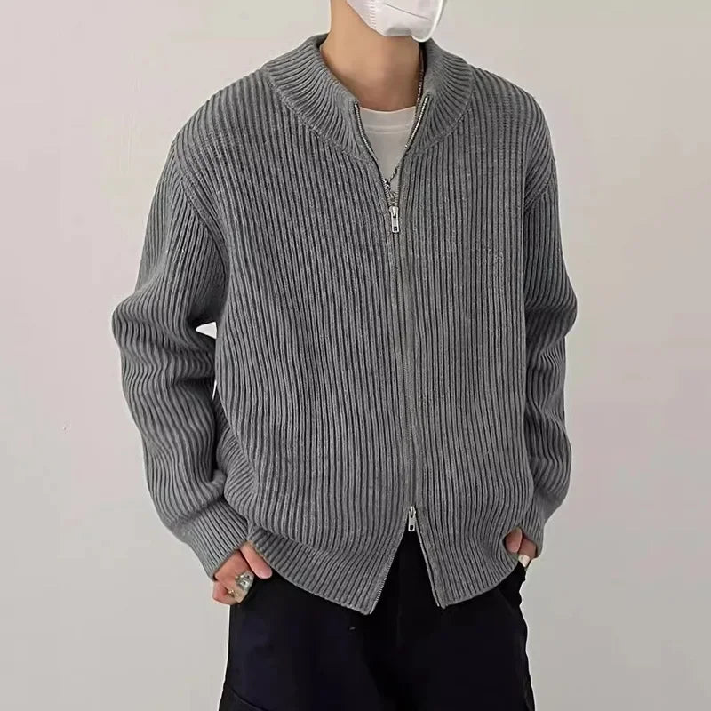 Leo | Lässiger Strickpullover für Herren Herbst-Winter