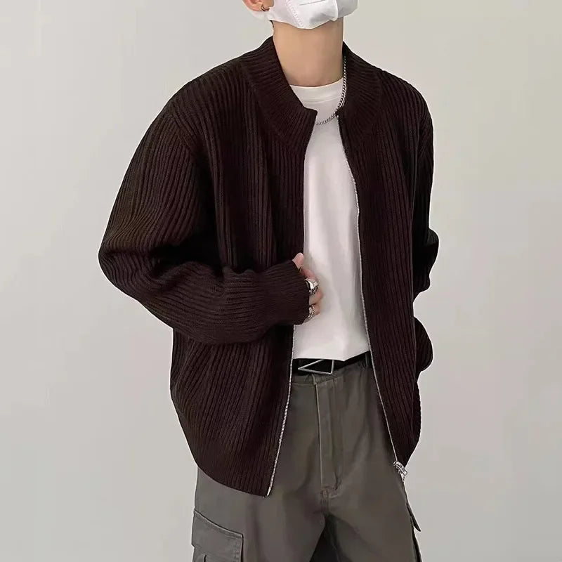 Leo | Lässiger Strickpullover für Herren Herbst-Winter