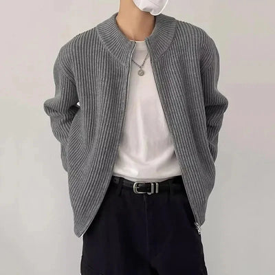 Leo | Lässiger Strickpullover für Herren Herbst-Winter
