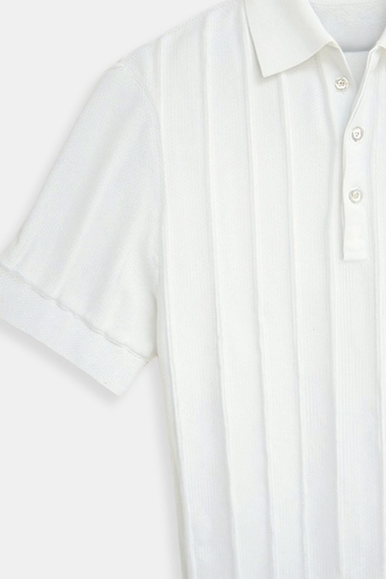 Leon | Atmungsaktives Poloshirt für Herren mit Streifen