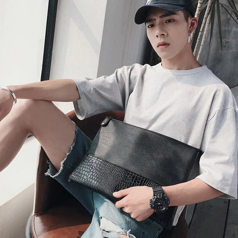 Leon | Elegante Clutch für Herren aus PU-Leder
