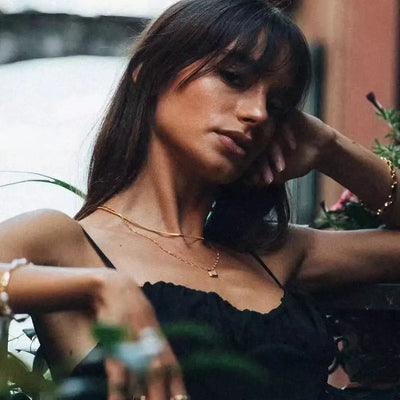 Leon | Elegante Edelstahlkette für Herren und Damen Gold