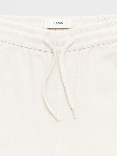 Leon | Elegante Leinenhose für Herren mit Gummizug Sommer