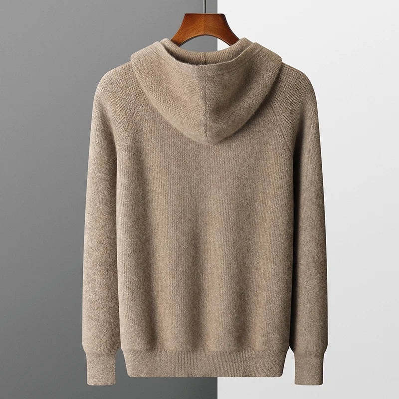 Leon | Eleganter Merinowollpullover für Herren Herbst