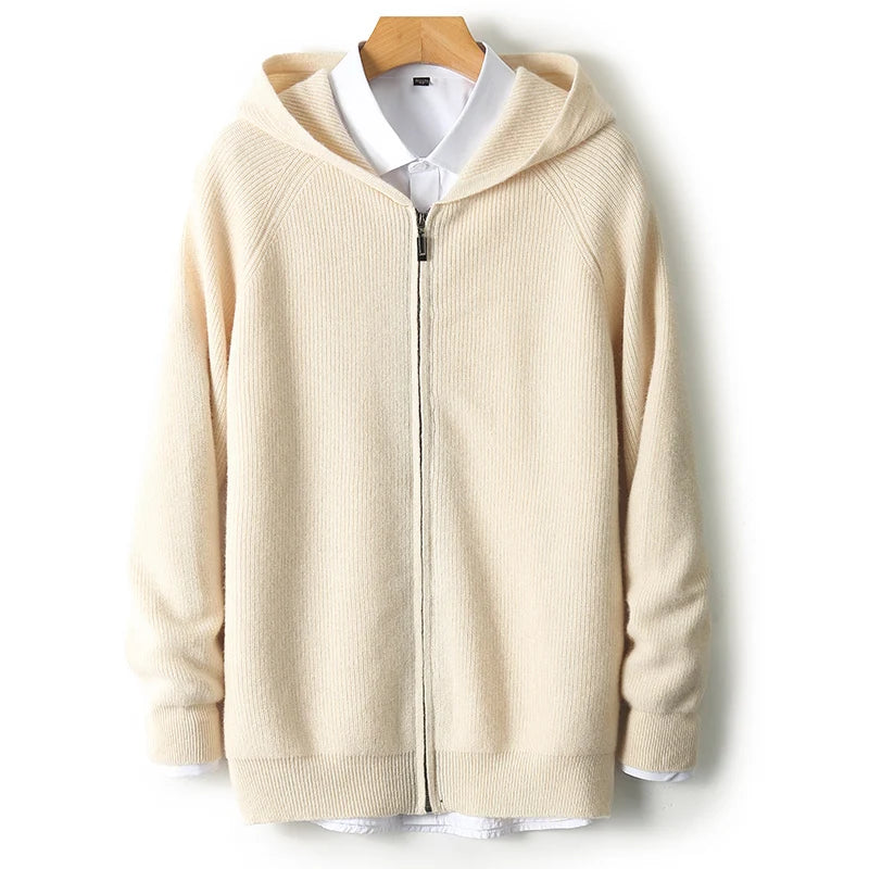 Leon | Eleganter Merinowollpullover für Herren Herbst
