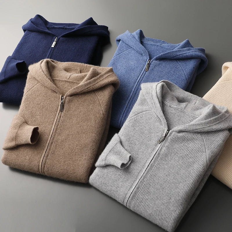 Leon | Eleganter Merinowollpullover für Herren Herbst