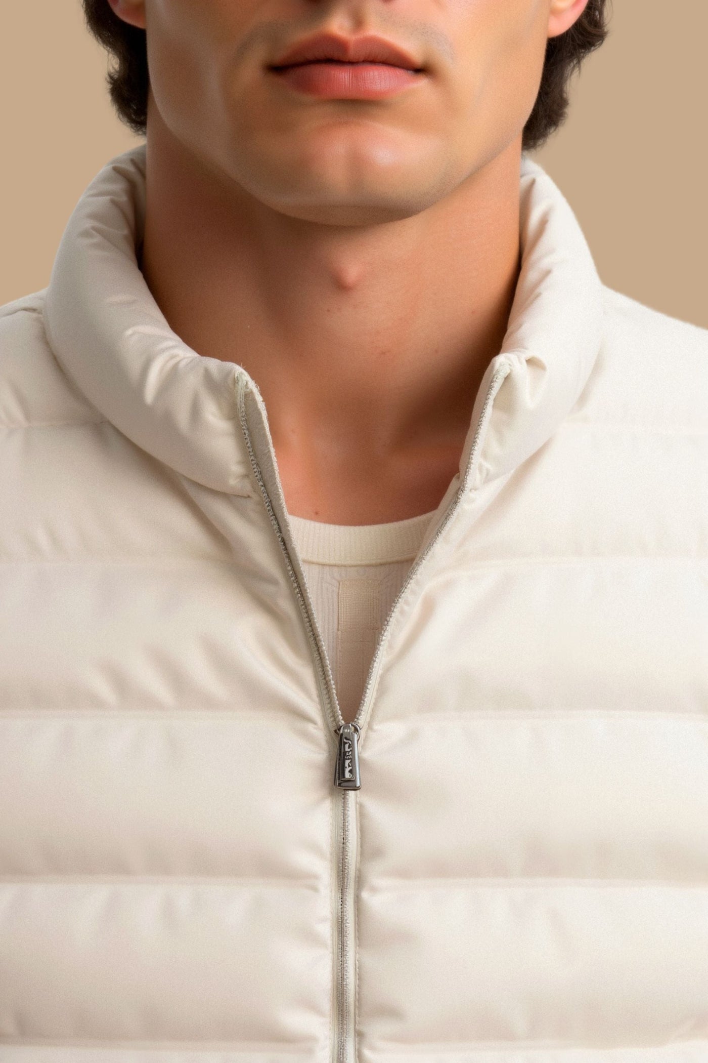 Leon | Minimalistische Steppweste für Herren leicht 2