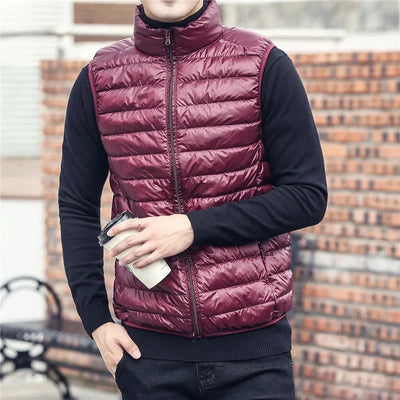 Leon | Ultraleichte Daunenweste für Herren Winter